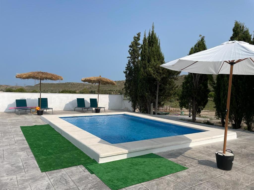 Casa Rural Con Piscina Climatizada Y Barbacoa A 10 Km De Alicante Y Playas, 3000 M2 De Terreno Elche Eksteriør billede