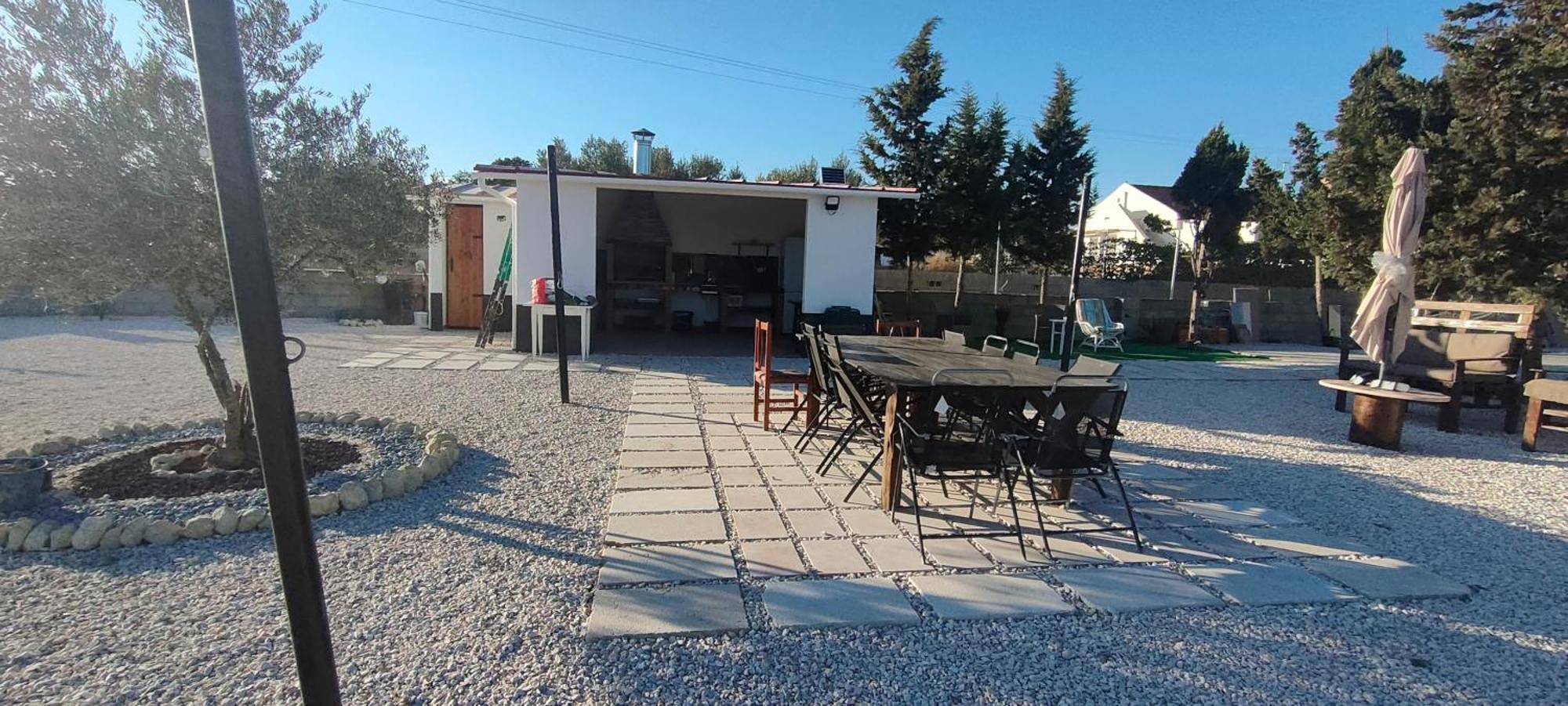 Casa Rural Con Piscina Climatizada Y Barbacoa A 10 Km De Alicante Y Playas, 3000 M2 De Terreno Elche Eksteriør billede
