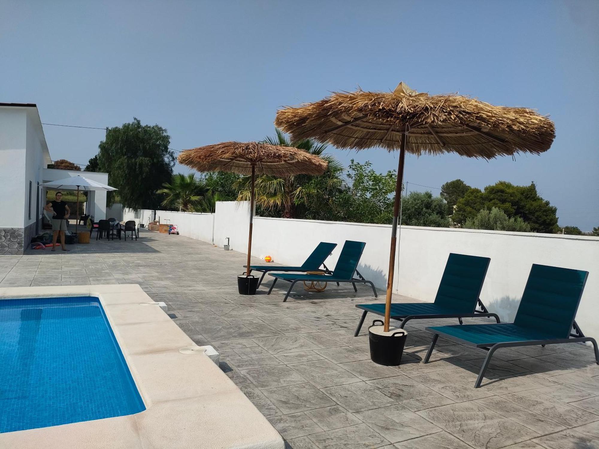 Casa Rural Con Piscina Climatizada Y Barbacoa A 10 Km De Alicante Y Playas, 3000 M2 De Terreno Elche Eksteriør billede